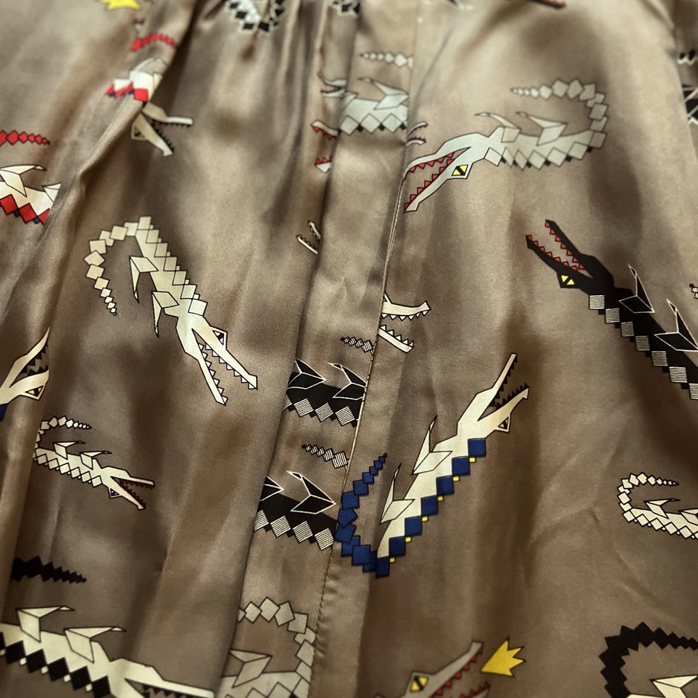 Size 2 super Rare Geo Alligator Dress